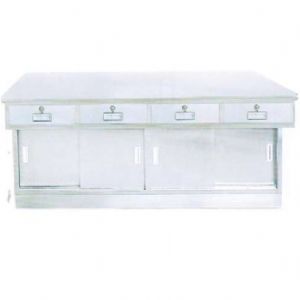 G35不銹鋼工作臺（四抽、推拉門）